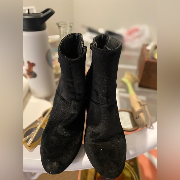 Velvet black booties - Picture 5 of 5